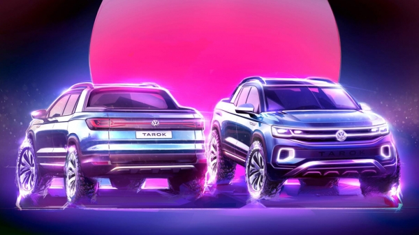 Volkswagen запатентовал пикап на базе кроссовера Tiguan
