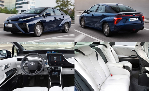 Серийный водородомобиль Toyota Mirai сохранил облик концепта