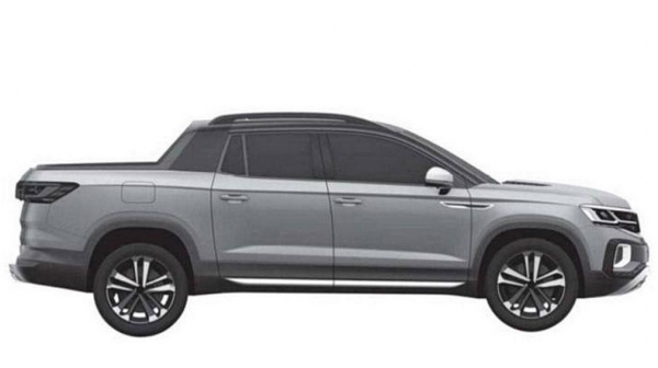 Volkswagen запатентовал пикап на базе кроссовера Tiguan