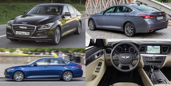 Новый седан Genesis G80 предложил оценить дизайн Новый седан Genesis G80 предложил оценить дизайн