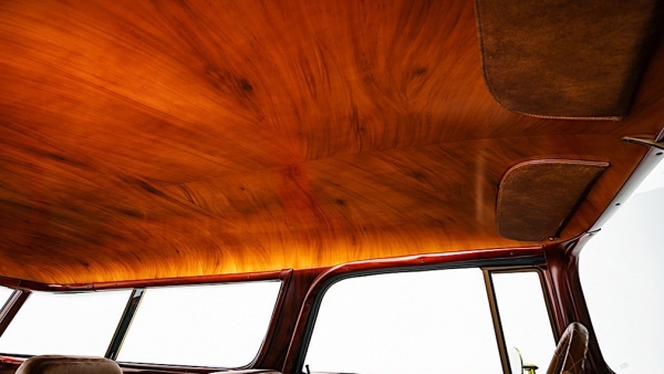 На продажу выставят Chevrolet Nomad 1955 года с деревянным потолком На продажу выставят Chevrolet Nomad 1955 года с деревянным потолком