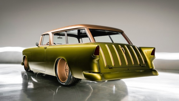 На продажу выставят Chevrolet Nomad 1955 года с деревянным потолком На продажу выставят Chevrolet Nomad 1955 года с деревянным потолком